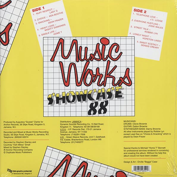 Lady G, Josey Wales, The Mighty Diamonds, Home T, JC Lodge, Etc. - Music Works Showcase 88 (Telephone Love Rhythm) (ltd. ed.) (LP) - PureSound Records