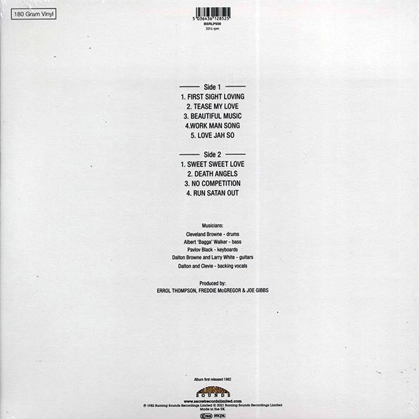 Freddie McGregor - Love At First Sight (LP) - PureSound Records
