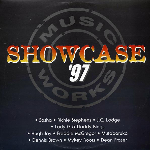 Dennis Brown, Freddie McGregor, Richie Stephens, Etc. - Music Works Showcase '97 (Jamaica press) (LP) - PureSound Records