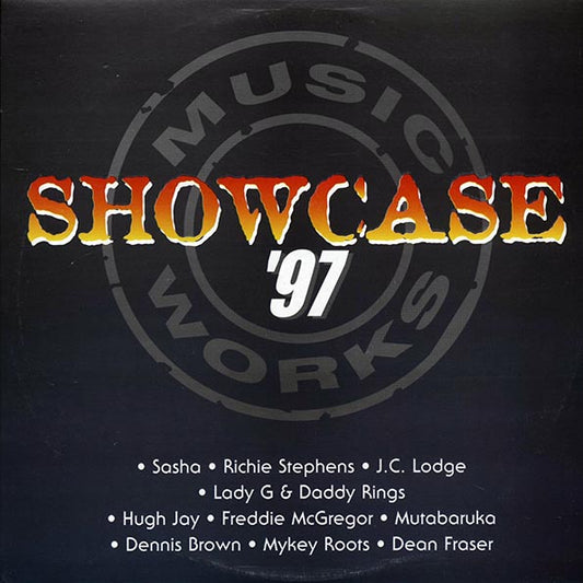 Dennis Brown, Freddie McGregor, Richie Stephens, Etc. - Music Works Showcase '97 (Jamaica press) (LP) - PureSound Records