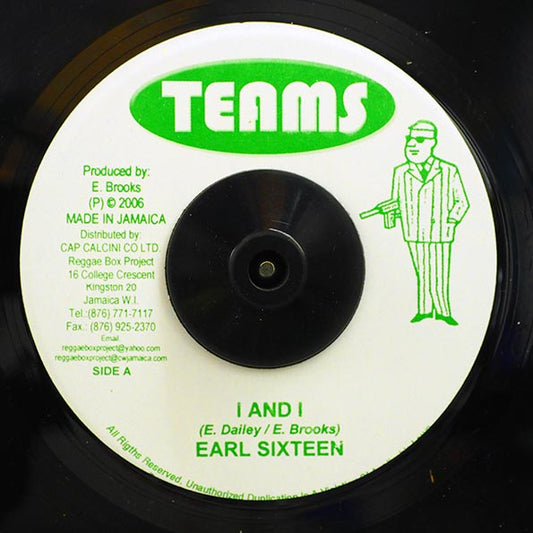 Earl Sixteen - I And I  /  Prince Far I & The Arabs - I & I Rhythm (Foundation Stepper) (7")