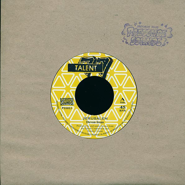 Devon Irons - Jerusalem  /  Talent Crew - Jerusalem Rock (7")