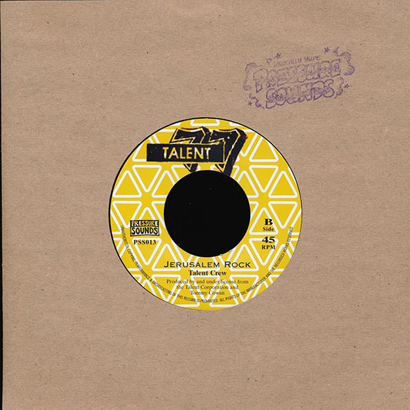 Devon Irons - Jerusalem  /  Talent Crew - Jerusalem Rock (7")