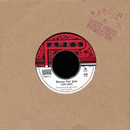 Lloyd Parks - Money For Jam  /  Version (7")