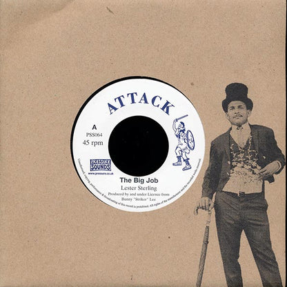 Lester Sterling - The Big Job  /  The Aggrovators - Version (7")