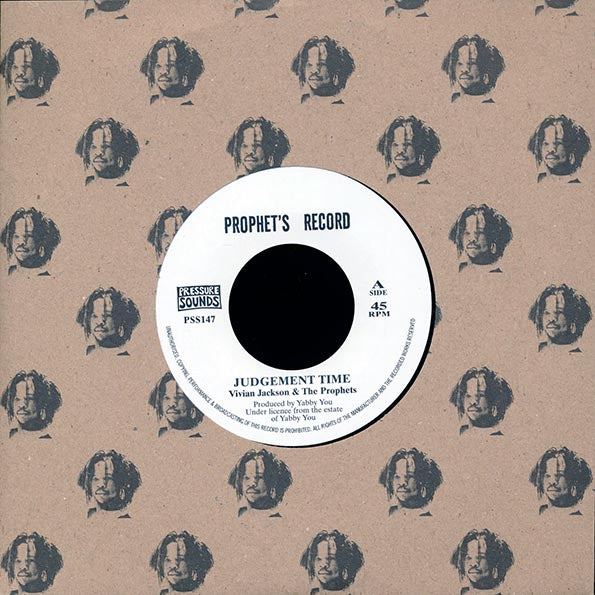 Vivan Jackson & The Prophets (Yabby You) - Judgement Time  /  Prophets Dub (7")