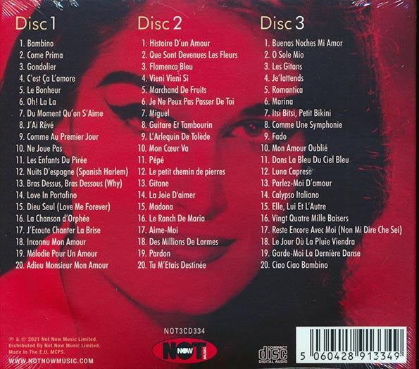Dalida - The Essential Dalida (60 tracks) (3xCD) (CD)
