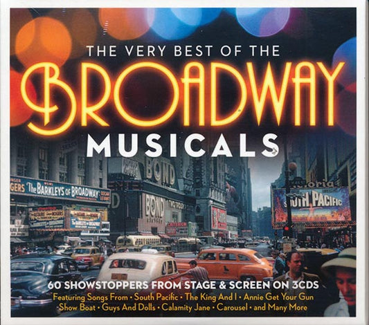 Fred Astaire, Gene Kelly, Dick Van Dyke, Doris Day, Etc. - The Very Best Of Broadway Musicals (60 tracks) (3xCD) (CD)