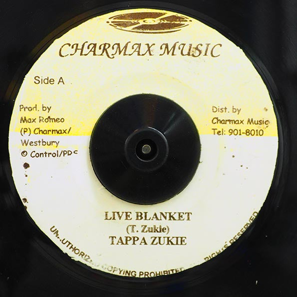 Tappa Zukie - Live Blanket  /  Gary Paul - My Best Sound (7")