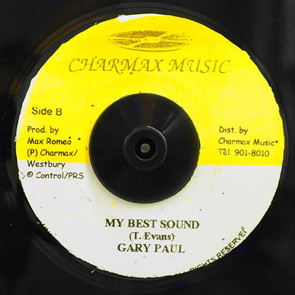 Tappa Zukie - Live Blanket  /  Gary Paul - My Best Sound (7")