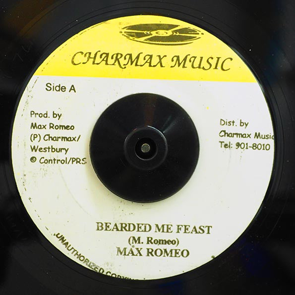 Max Romeo - Bearded Man Feast  /  Max Romeo - Rasta Band Wagon (7")