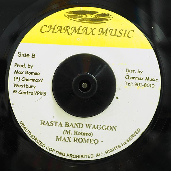 Max Romeo - Bearded Man Feast  /  Max Romeo - Rasta Band Wagon (7")