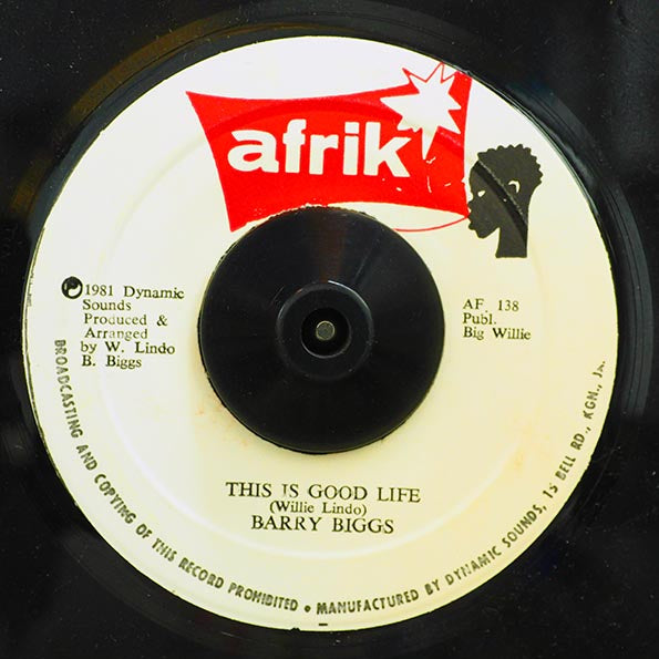 Barry Biggs - This Is Good Life  /  Barry Biggs - You're My Life (7")