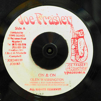 Glen Washington - On & On  /  Bongo Nyah (7")