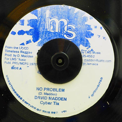 David Madden - No Problem  /  David Madden - No Problem Dub (7")