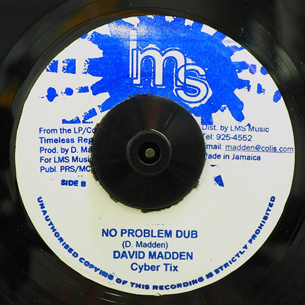 David Madden - No Problem  /  David Madden - No Problem Dub (7")