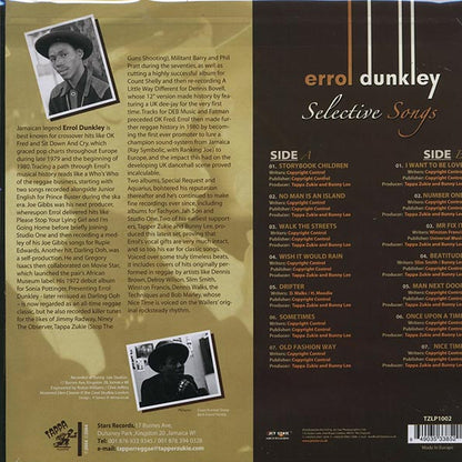 Errol Dunkley - Selective Songs (LP) - PureSound Records
