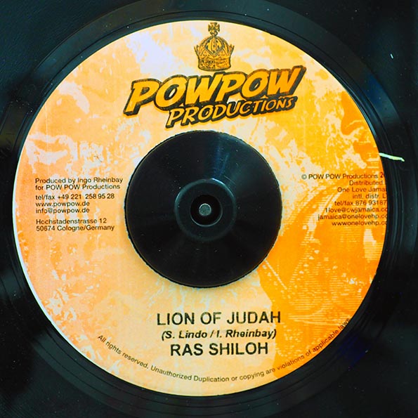 Ras Shiloh - Lion Of Judah  /  Vido - Babylon Take Control (7")