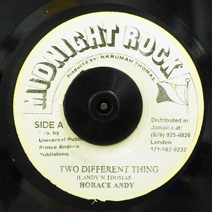 Horace Andy - Two Different Thing  /  Horace Andy - Tell Me Why You Want To Leave Me (7")