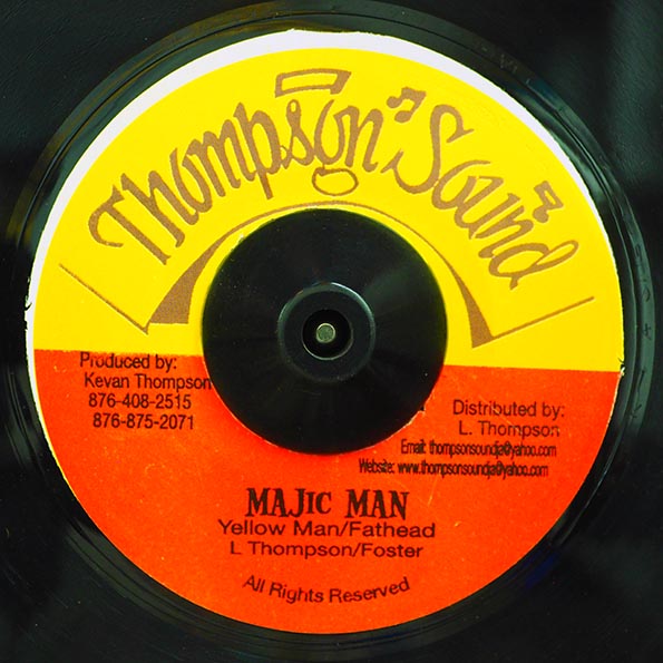 Yellowman, Fathead - Magic Man  /  The Roots Radics - Version (7")