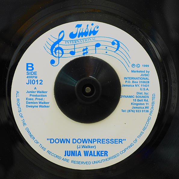 Junia Walker - Summertime  /  Junia Walker - Down Downpresser (7")