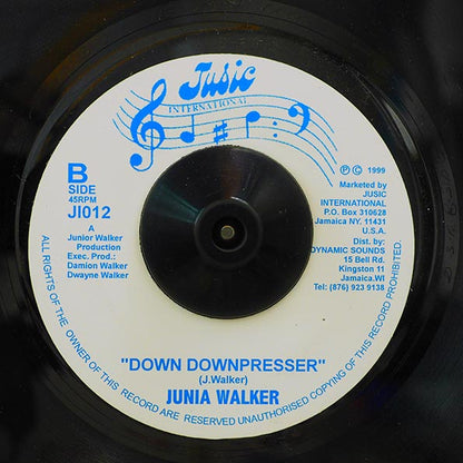 Junia Walker - Summertime  /  Junia Walker - Down Downpresser (7")