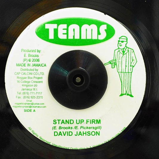 David Jahson - Stand Up Firm  /  Version (7")