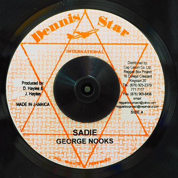 George Nooks - Sadie  /  Version (7")