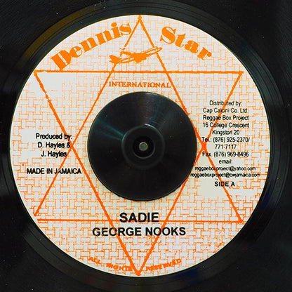 George Nooks - Sadie  /  Version (7")