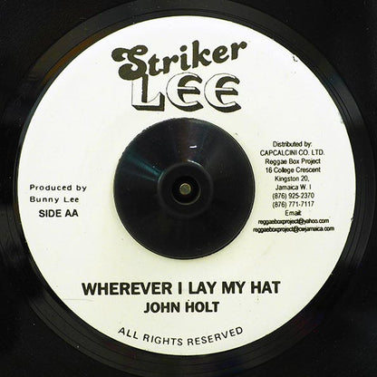 John Holt - Sweetie Come Brush Me  /  John Holt - Wherever I Lay My Hat (7")
