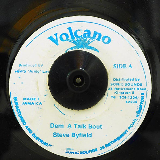 Steve Byfield - Dem A Talk Bout  /  Version (7")
