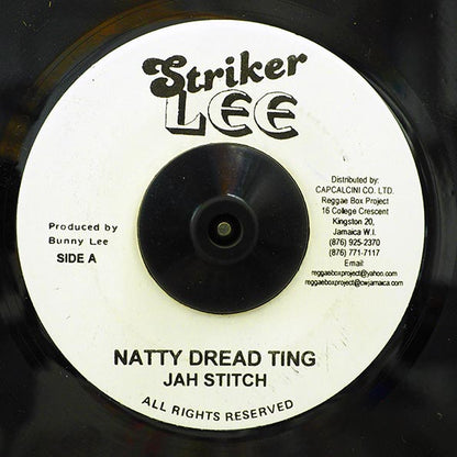 Jah Stitch - Natty Dread Ting  /  Version (7")