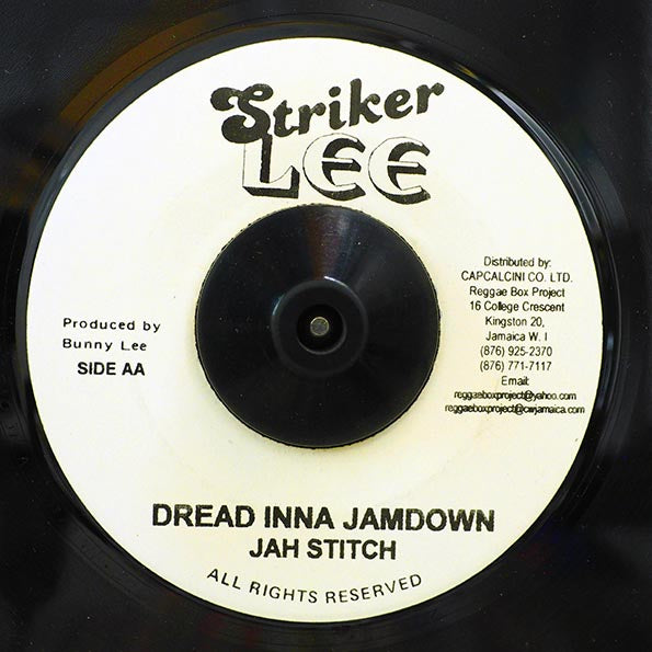 Jah Stitch - Dread Inna Jamdown  /  John Holt - In The Spring Time (7")