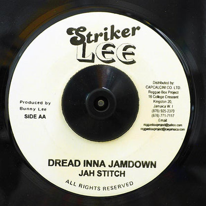 Jah Stitch - Dread Inna Jamdown  /  John Holt - In The Spring Time (7")