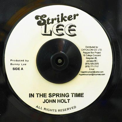 Jah Stitch - Dread Inna Jamdown  /  John Holt - In The Spring Time (7")