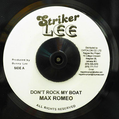 Max Romeo - Don't Rock My Boat  /  The Aggrovators - Version (7")