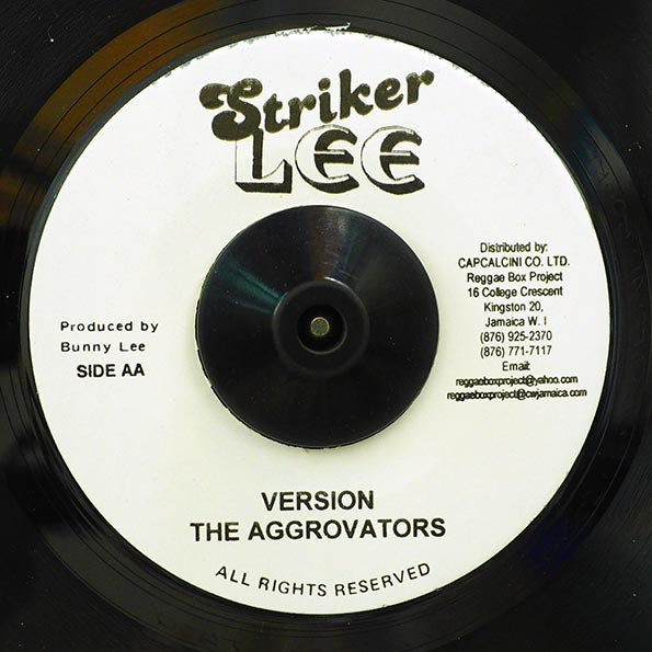 Max Romeo - Don't Rock My Boat  /  The Aggrovators - Version (7")