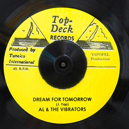 The Schoolboys - Old Broom Sweep Clean  /  Al & The Vibrators - Dream For Tomorrow (7")