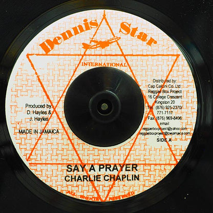Charlie Chaplin - Say A Prayer  /  Charlie Chaplin - How Many More (7")