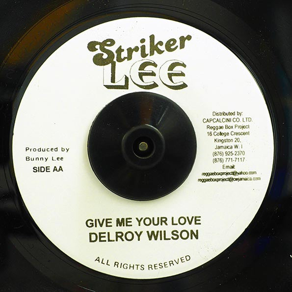 Delroy Wilson - Money  /  Delroy Wilson - Give Me Your Love (7")