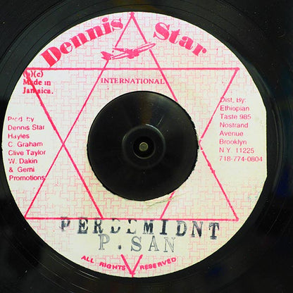 Papa San - Perdominant   /  Version (7")