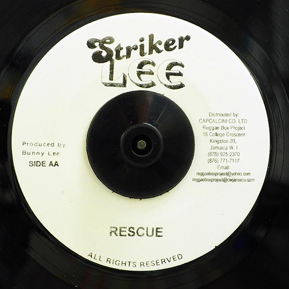 Cedric Myton - Rescue You  /  Version (7")