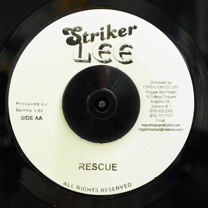 Cedric Myton - Rescue You  /  Version (7")
