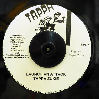 Tappa Zukie - Launch An Attack  /  Version (7")