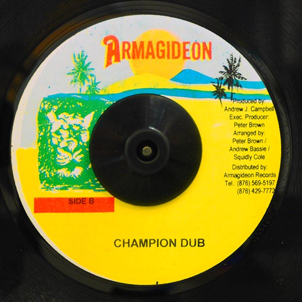 Jah Peter - Jamaica A Champion  /  Version (7")