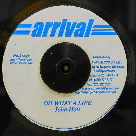 John Holt - Oh What A Life  /  Version (7")