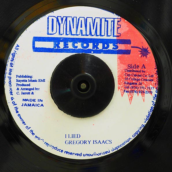 Gregory Isaacs - I Lied  /  Version (7")