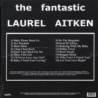 Laurel Aitken - The Fantastic Laurel Aitken (LP) - PureSound Records