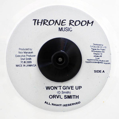 Orville Smith - Won't Give Up  /  Nich Manasseh - Fighting Dub (7")