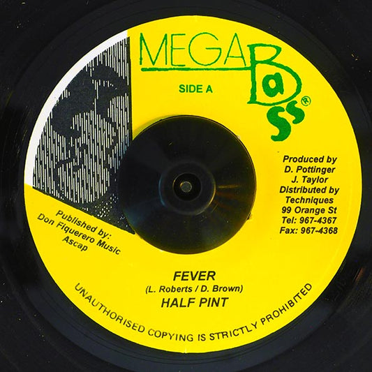 Half Pint - Fever  /  Version (7")